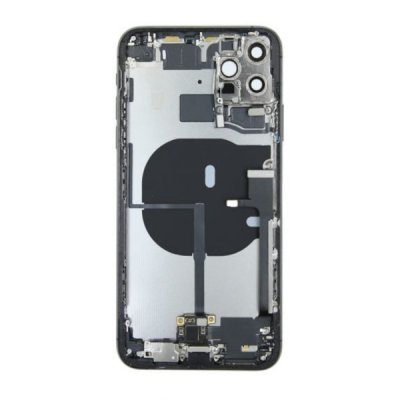 iPhone 11 Pro Max Baksida med Komplett Ram Svart