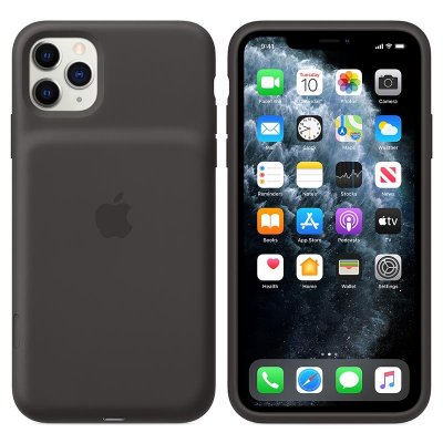 Apple iPhone 11 Pro Max Smart Batteriskal Svart2