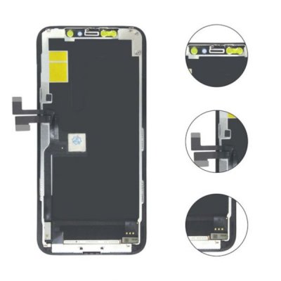 iPhone 11 Pro Max In Cell LCD Skärm Svart