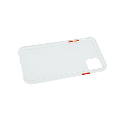 iPhone 11 pro max grind PC Skydd Silikonskal Transparent