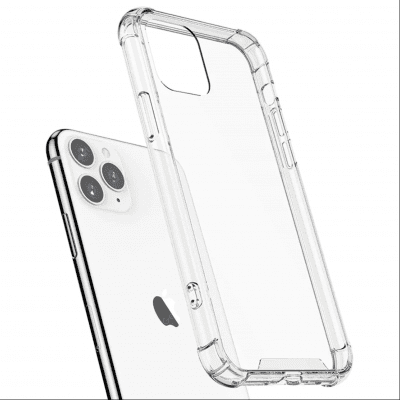 iPhone 11 Pro Shockproof Skal Clear Ultra Thin Transparent Soft TPU Protective