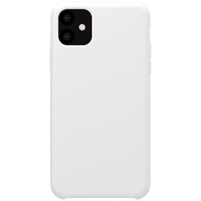 iphone 11 silikon skal vit white