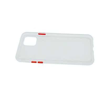 iPhone 11 Grind PC Skydd Silikonskal Transparent