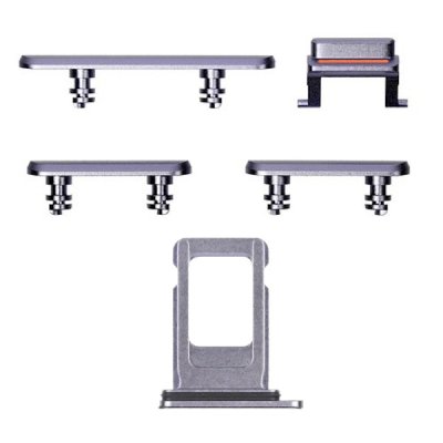 iphone 11 volym mute tys ström on/off knappar reservdelar lila purple