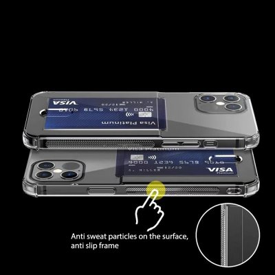 iphone 12 pro tpu skal case shockproof gul fluourescent