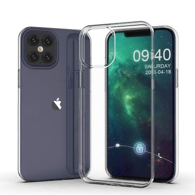 iPhone 12 / 12 Pro Mjukt TPU Skal - Transparent