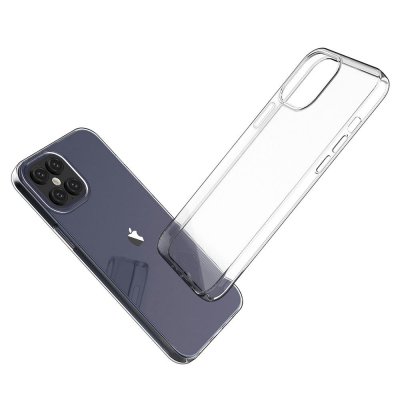 iPhone 12 / 12 Pro Mjukt TPU Skal - Transparent