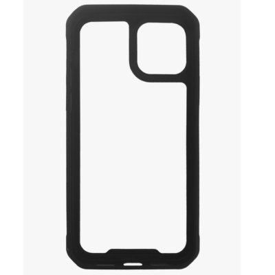 iphone 12 pro skal skydd tpu svart röd pro guard