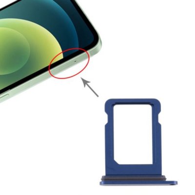 iPhone 12 Pro Max Simkortshållare Blå