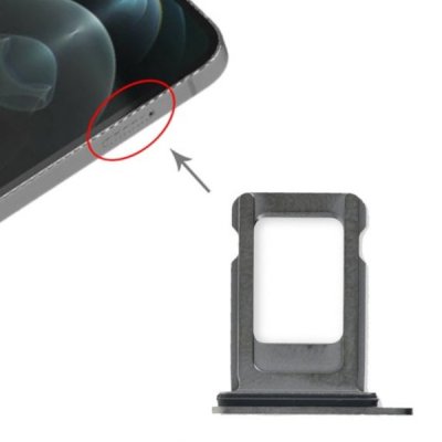 iPhone 12 Pro Max Simkortshållare Grå