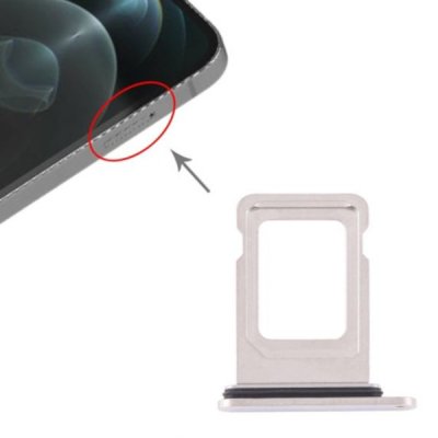 iPhone 12 Pro Max Simkortshållare Silver