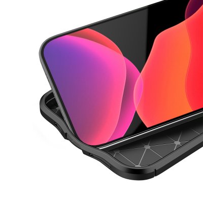 iphone 12 pro leaf tpu protective skal blå