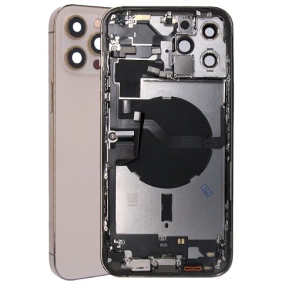 insida bakre höljet iphone 12 pro max guld IP12PM183