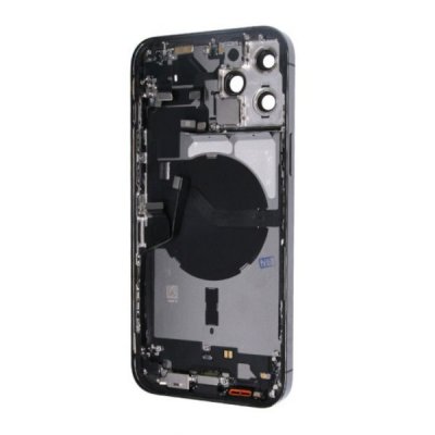 iPhone 12 Pro Max Baksida Original med delar Svart