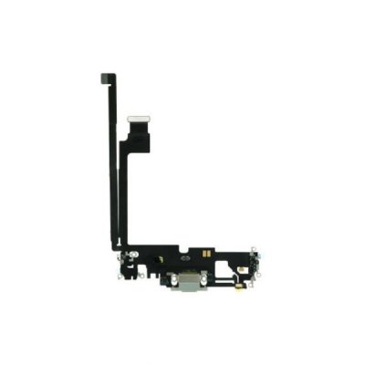 iPhone 12 Pro Max Laddkontakt Flexkabel OEM Grå