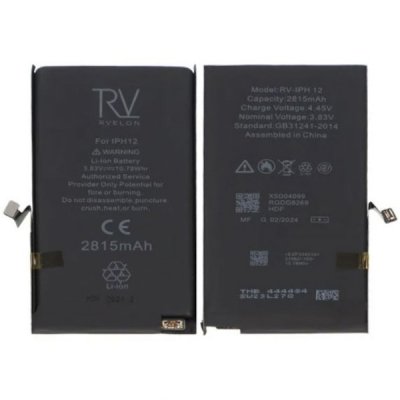 iPhone 12 Rvelon OEM Batteri 2815mAh