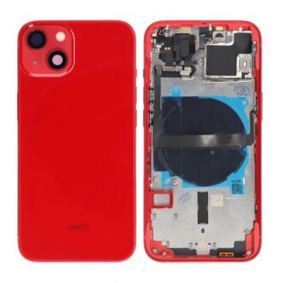 iPhone 13 Baksida med Komplett Ram OEM Röd