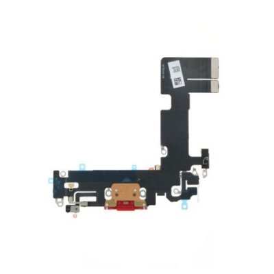 iPhone 13 Original Laddkontakt Flexkabel Röd