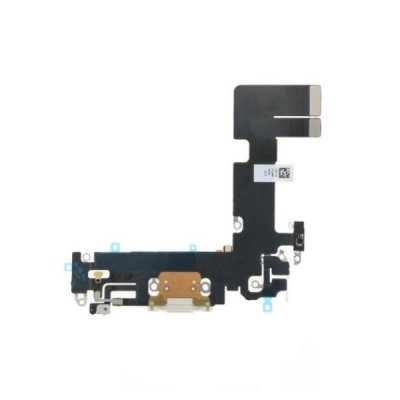 iPhone 13 Original Laddkontakt Flexkabel Vit