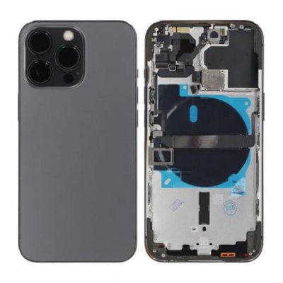 iPhone 13 Pro Baksida med Komplett Ram OEM Grafit