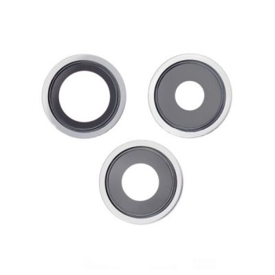 iPhone 13 Pro iPhone 13 Pro Max Kameralins med Ram Silver