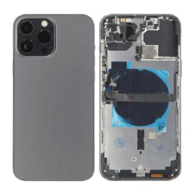 iPhone 13 Pro Max Baksida med Komplett Ram OEM Grafit