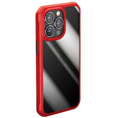 iphone 13 pro max dawn airbag anti-drop röd svart