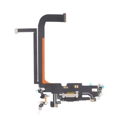 iPhone 13 Pro Max Laddkontakt med Flexkabel OEM Svart