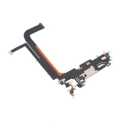 iPhone 13 Pro Max Laddkontakt med Flexkabel OEM Vit