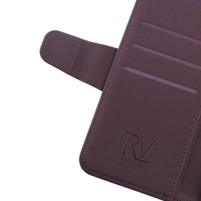 rvelon iphone 13 pro Max plånboksfodral TPU PU artificiellt läder 6st kortfack färg mörk körsbär