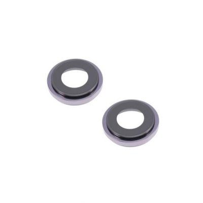 iphone 14 bak kameralinser med ram lila