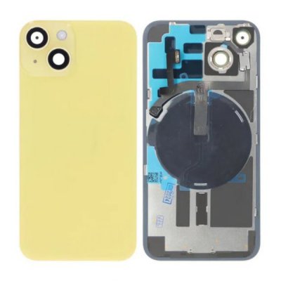 iPhone 14 Baksida Glas OEM Gul