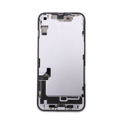 iPhone 14 Baksida med Komplett Ram Lila