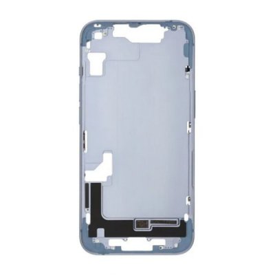 iPhone 14 Baksida med Komplett Ram OEM Blå