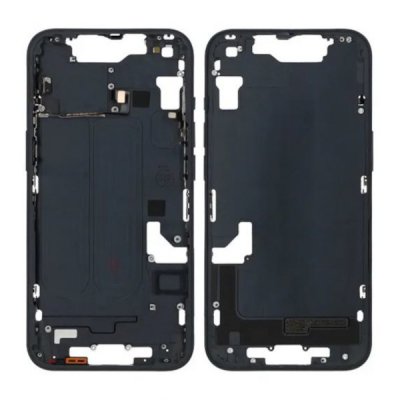 iPhone 14 Baksida med Komplett Ram OEM Svart