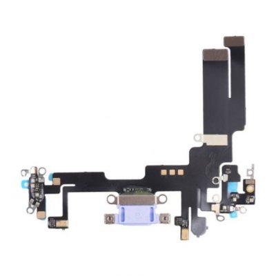 iPhone 14 Laddkontakt med Flexkabel OEM Blå