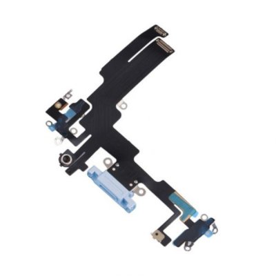iPhone 14 Laddkontakt med Flexkabel OEM Blå