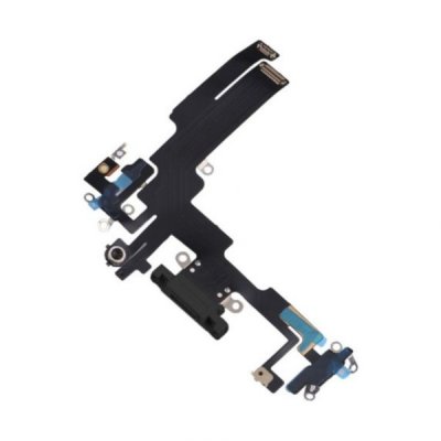 iPhone 14 Laddkontakt med Flexkabel OEM Svart