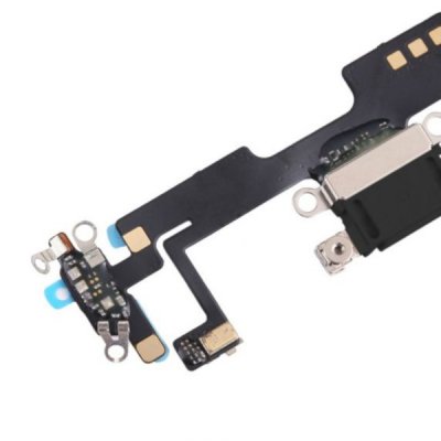 iPhone 14 Laddkontakt med Flexkabel OEM Svart