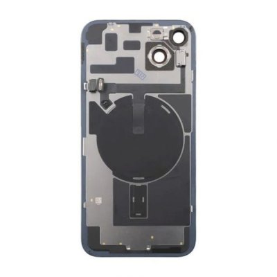 iPhone 14 Plus Baksida glas med flexkabel Svart