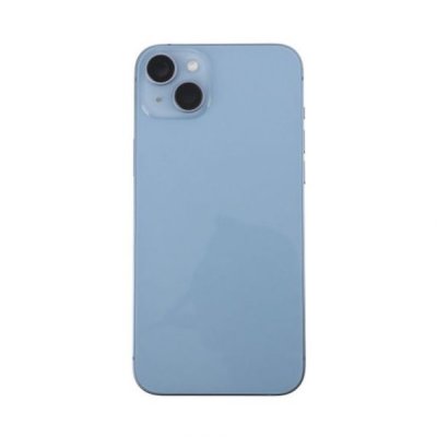iPhone 14 Plus Baksida med Komplett Ram Blå