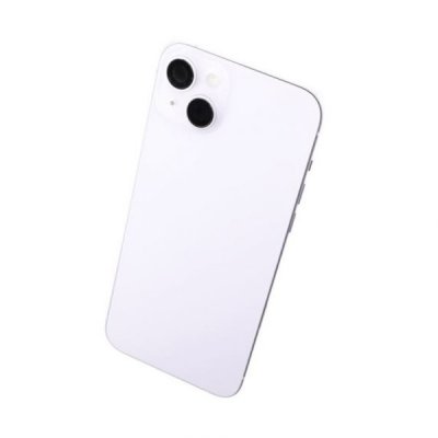 iPhone 14 Plus Baksida med Komplett Ram Lila