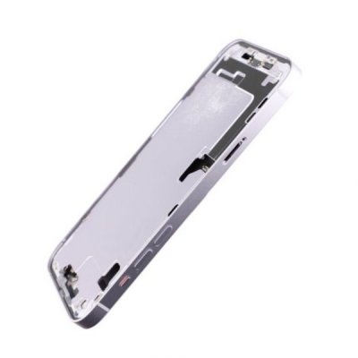 iPhone 14 Plus Baksida med Komplett Ram Lila