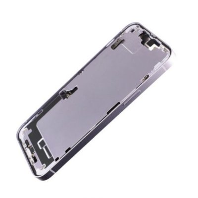 iPhone 14 Plus Baksida med Komplett Ram Lila
