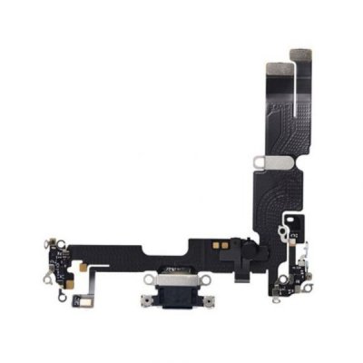 iPhone 14 Plus Laddkontakt med Flexkabel OEM Svart