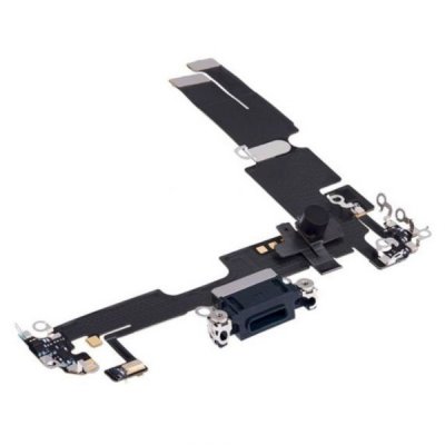 iPhone 14 Plus Laddkontakt med Flexkabel OEM Svart
