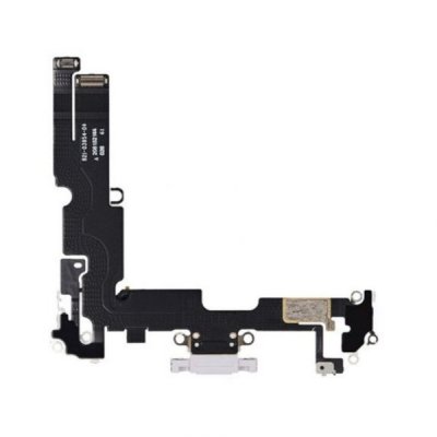 iPhone 14 Plus Laddkontakt med Flexkabel OEM Vit
