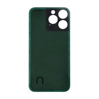 iPhone 14 Pro Max OEM Baksida Glas Med Självhäftande tejp Svart