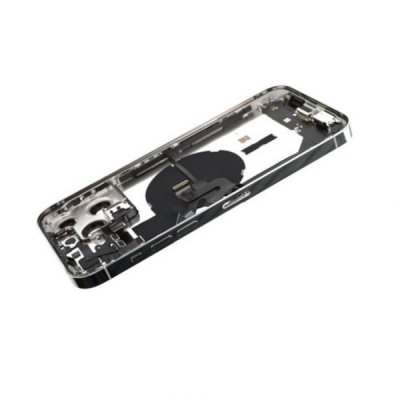 iPhone 14 Pro Max Baksida med Komplett Ram Silver