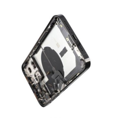 iPhone 14 Pro Max Baksida med Komplett Ram Svart